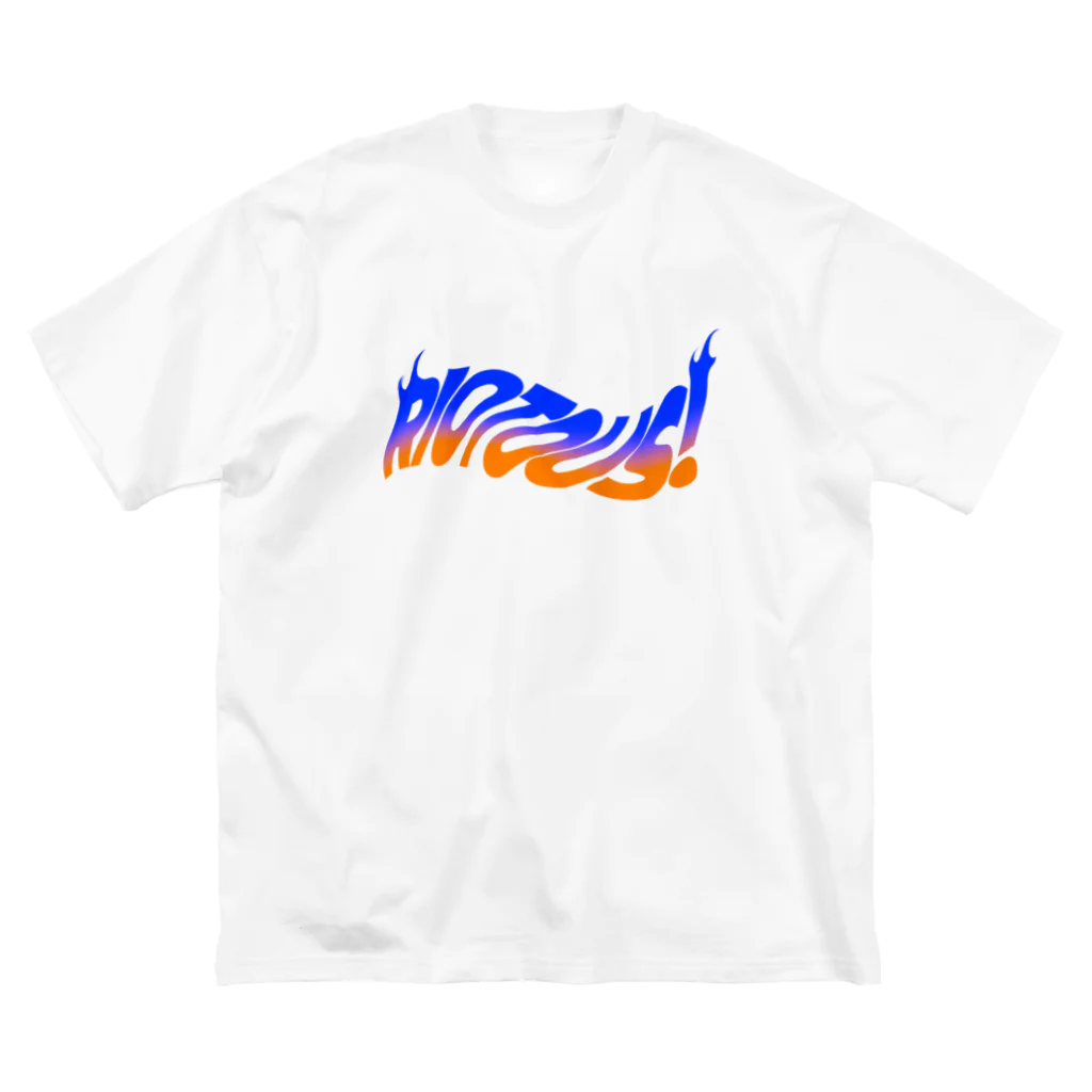 ご飯屋のlogo ビッグシルエットTシャツ