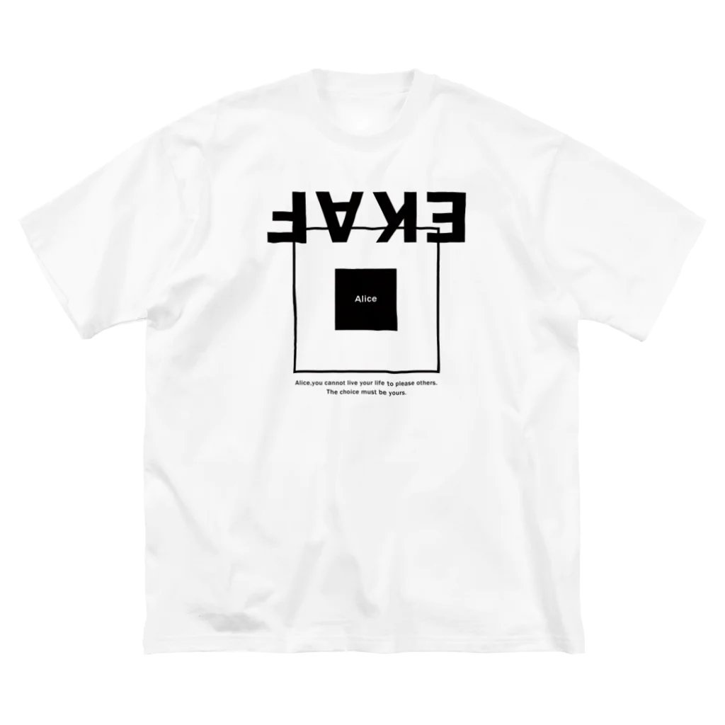 Manettia （マネッチア）のNOT FAKE ビッグシルエットTシャツ