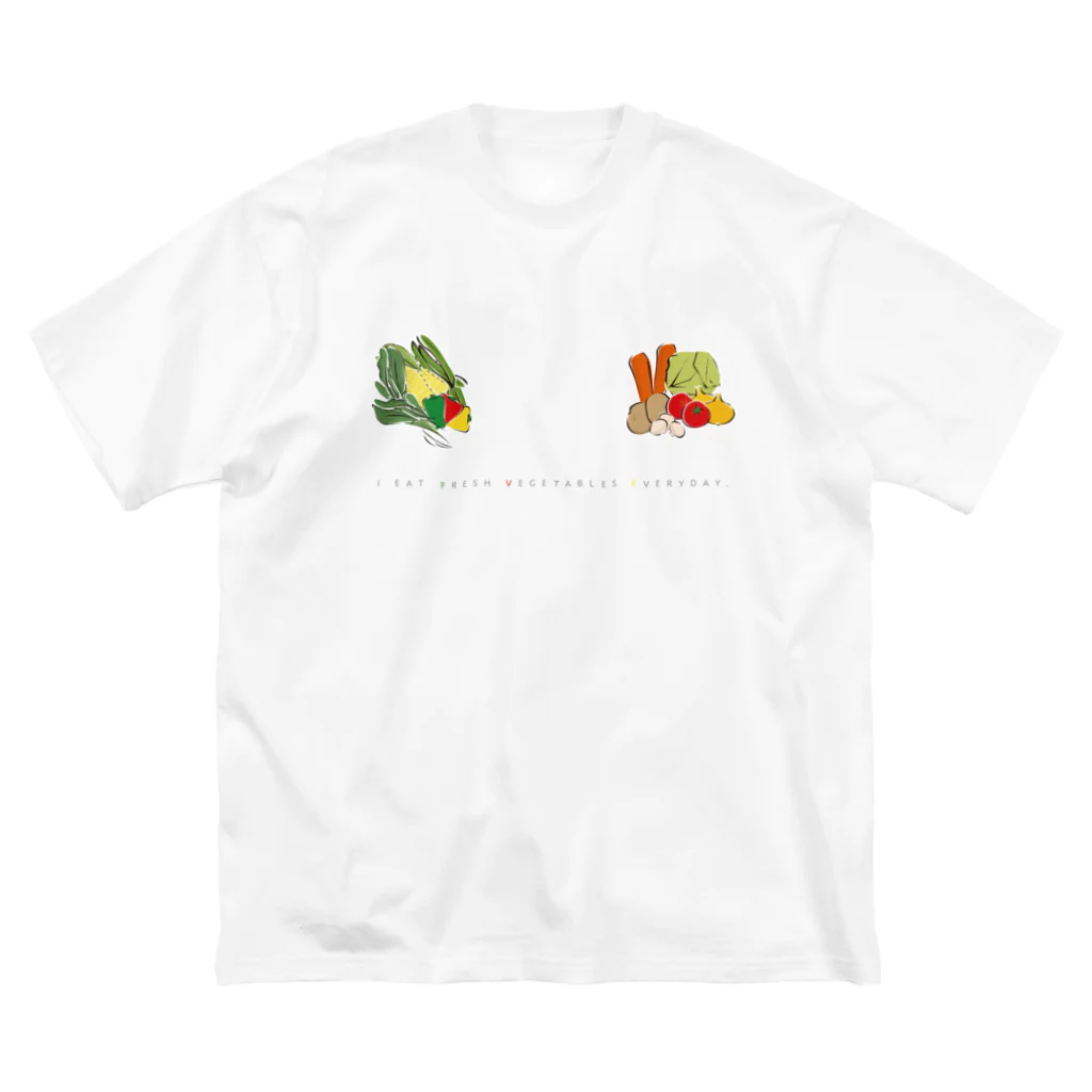 ISESTYLEのFRESH VEGETABLES ビッグシルエットTシャツ