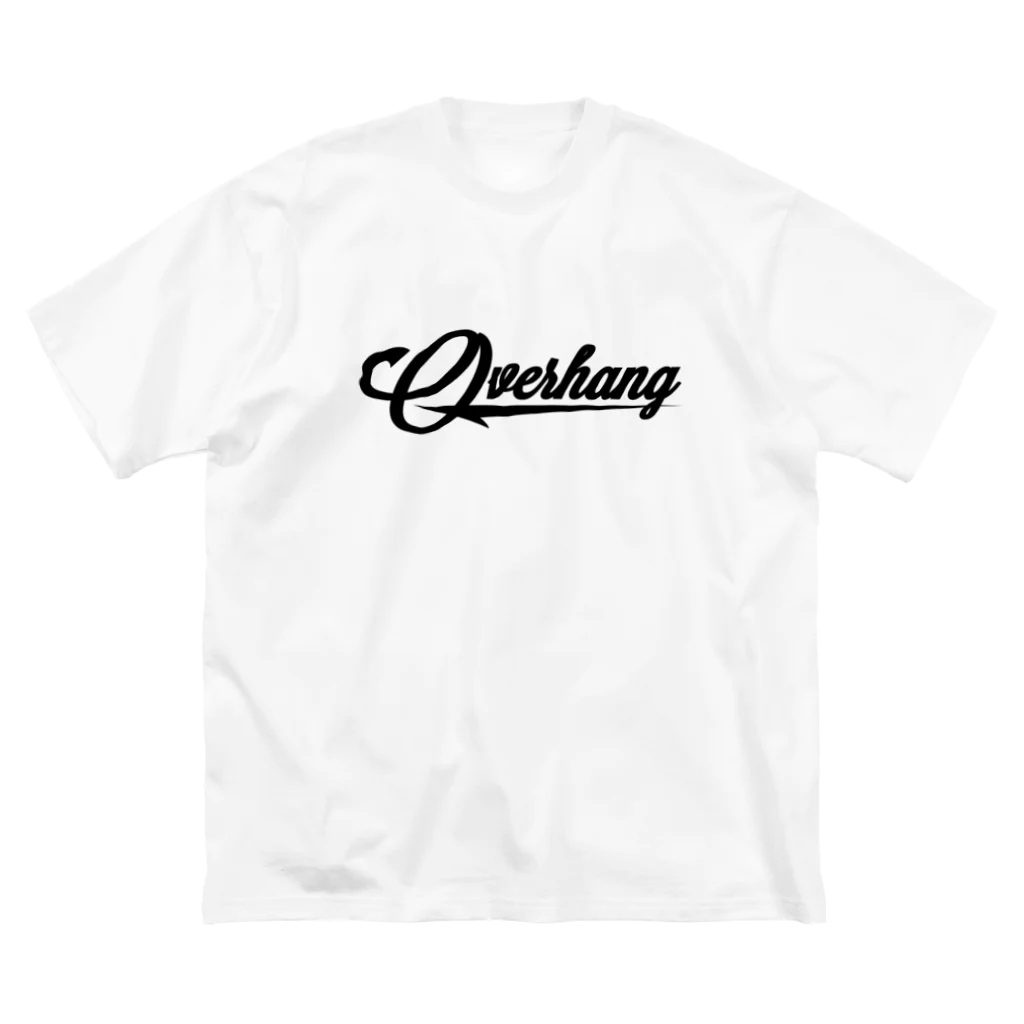 2753GRAPHICSのOverhang TEE - black logo - ビッグシルエットTシャツ