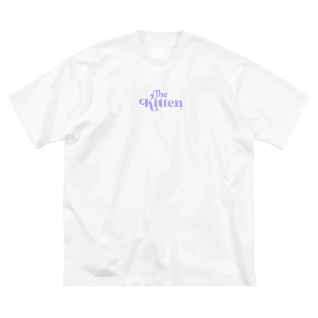 The Kitten ™︎のpurple KITTEN ビッグシルエットTシャツ