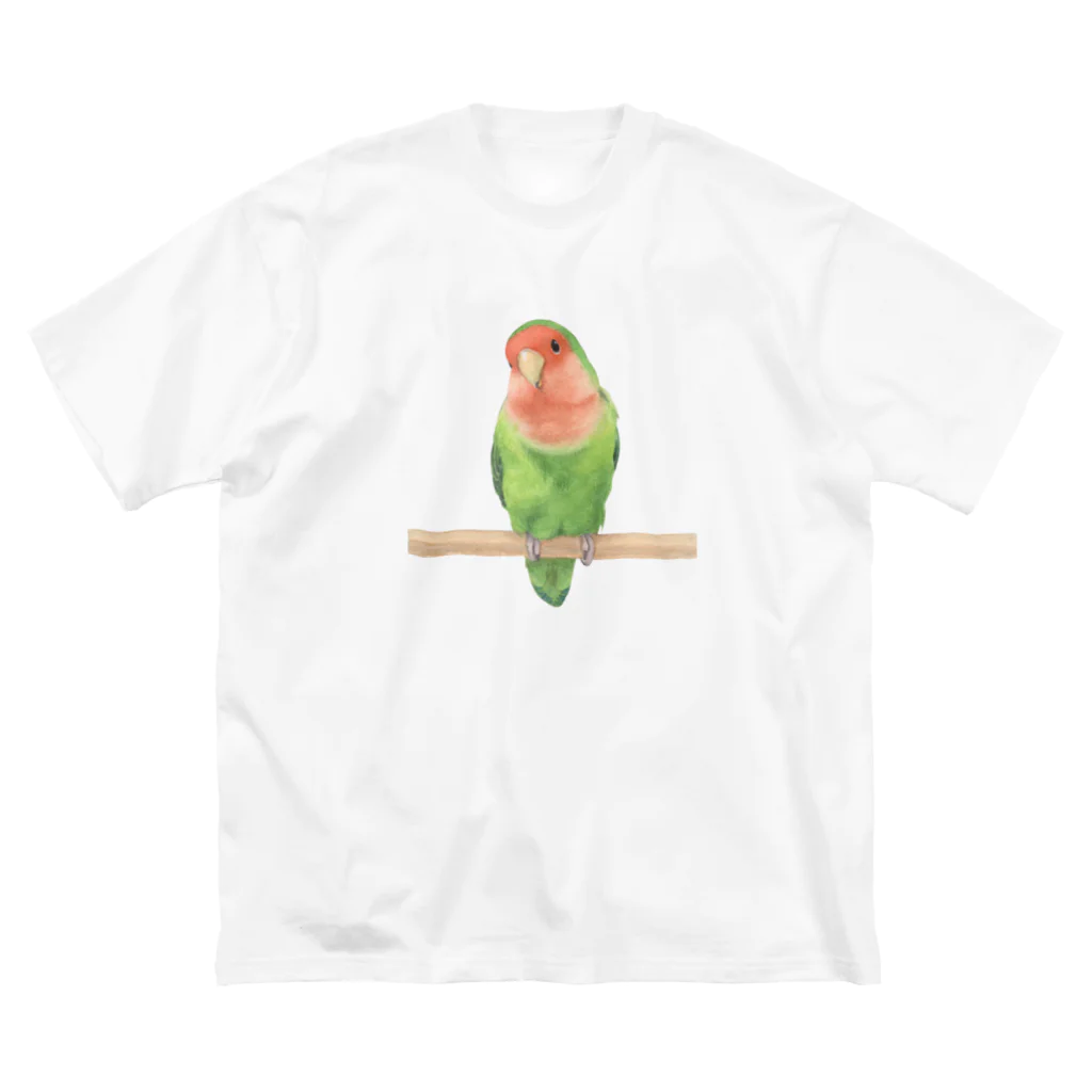 TeaDrop.Cのコザクラインコ Big T-Shirt