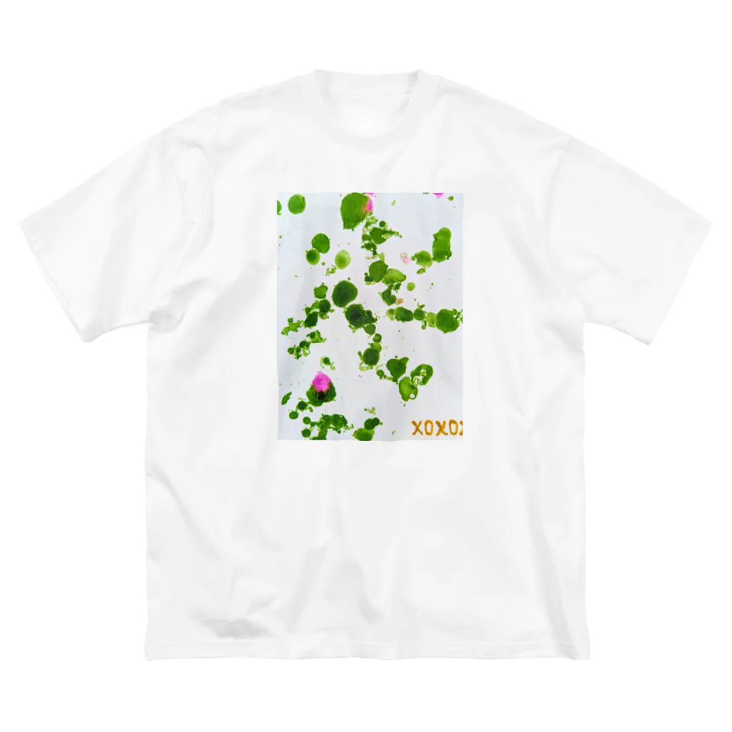 orangecrayonのxo💚 ビッグシルエットTシャツ