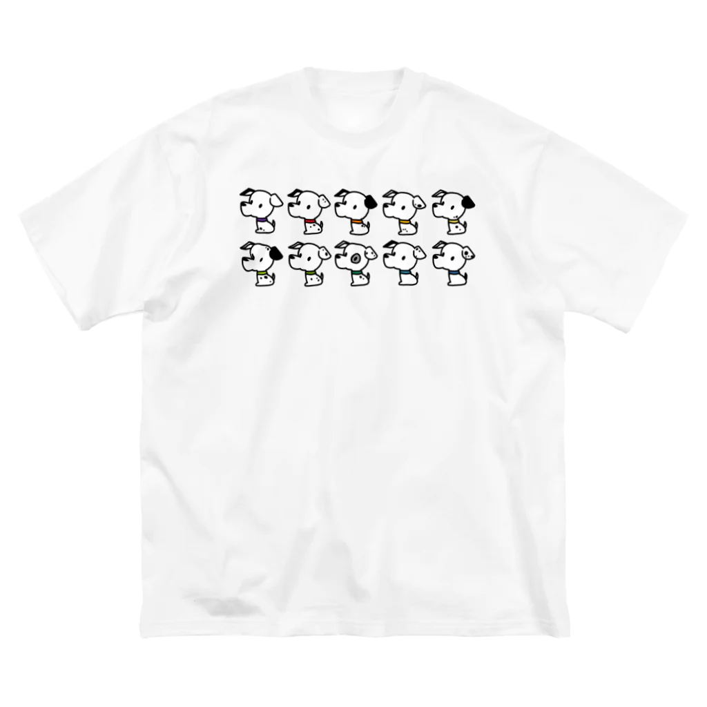 こんなんできましたけどのだるめしあんず ビッグシルエットTシャツ