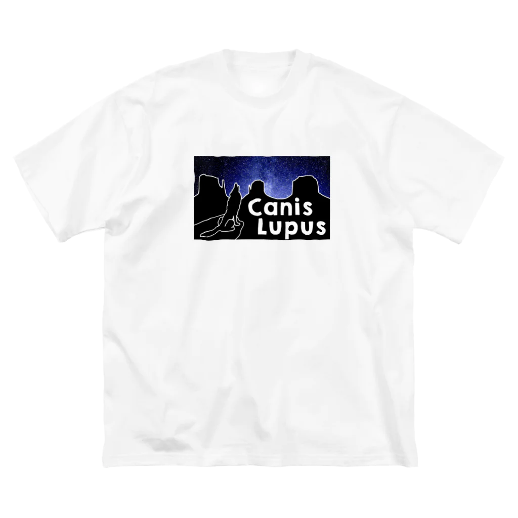 Canis Lupus(キャニス•ルーパス)のCanis Lupus Star ビッグシルエットTシャツ