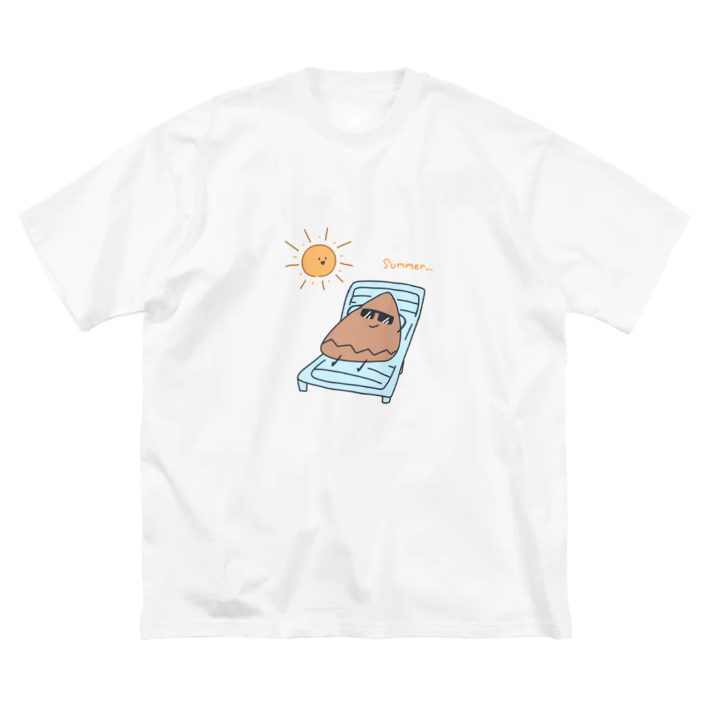 タケノコ少年(Takenoko boy)のタケノコ Summer!!! ビッグシルエットTシャツ