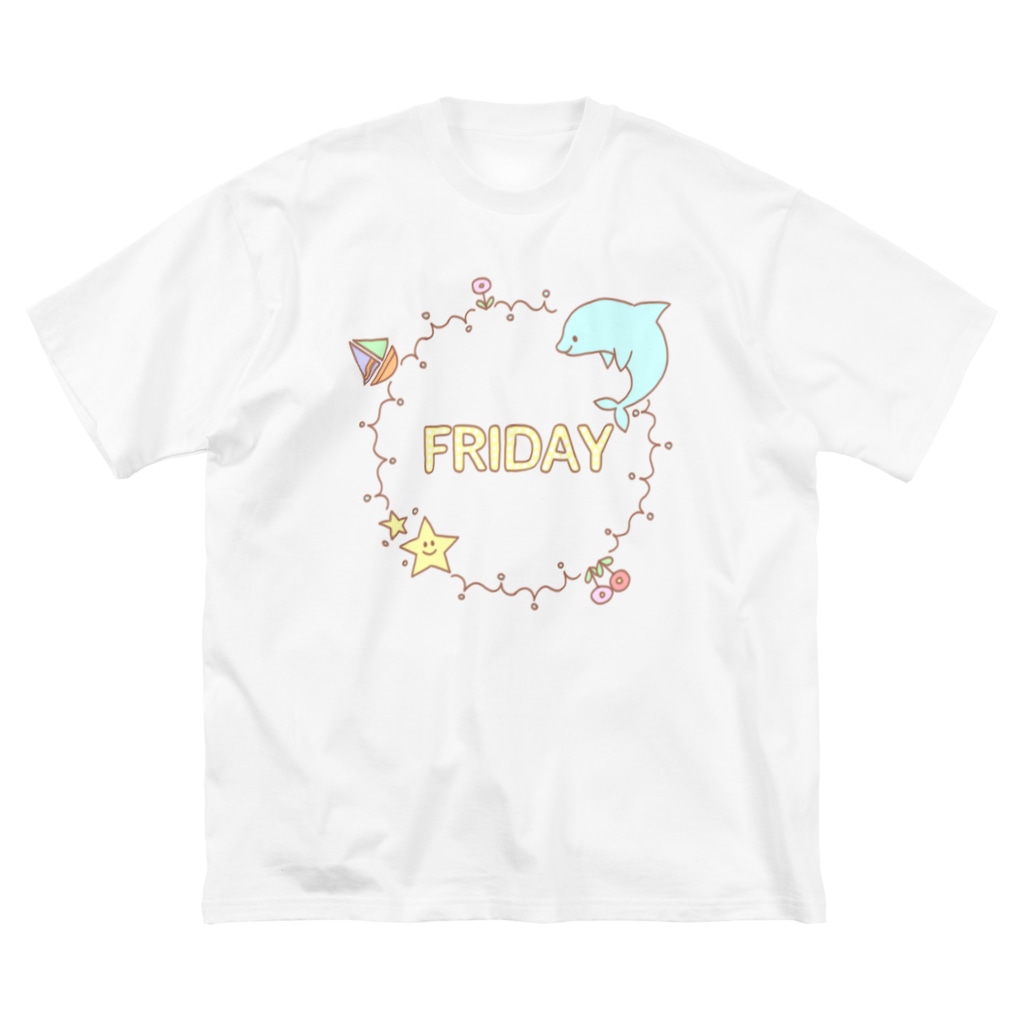 キラキラ金曜日 Baby Me Babyme のビッグシルエットtシャツ通販 Suzuri スズリ