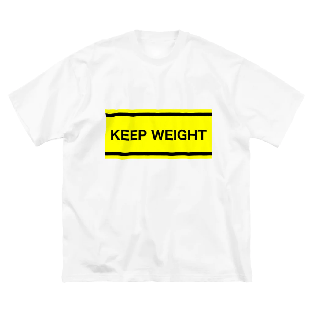 MedusasのKEEP WEIGHT⚠️ ビッグシルエットTシャツ