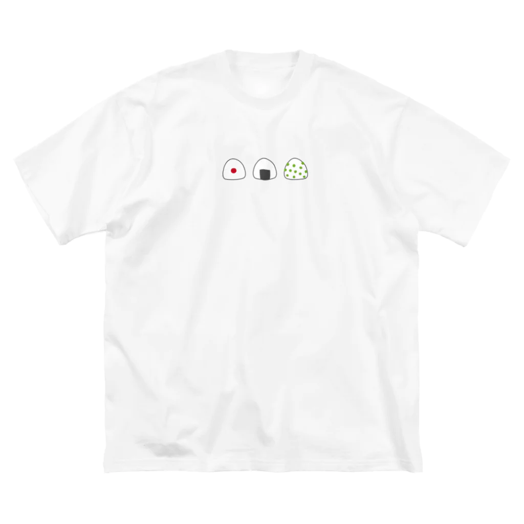 söpö minäのおにぎりビッグシルエットTシャツ Big T-Shirt