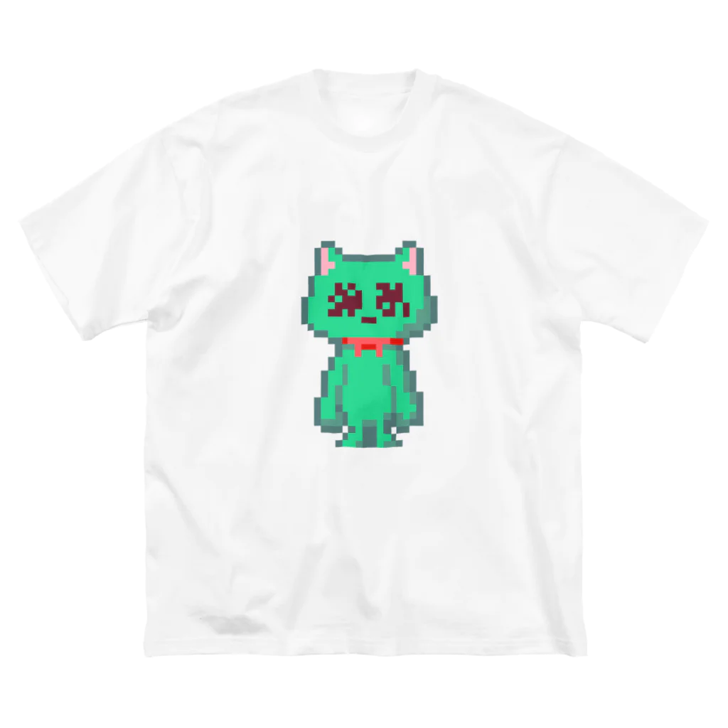 menu_shopのbig_ゆめみるねこ ビッグシルエットTシャツ