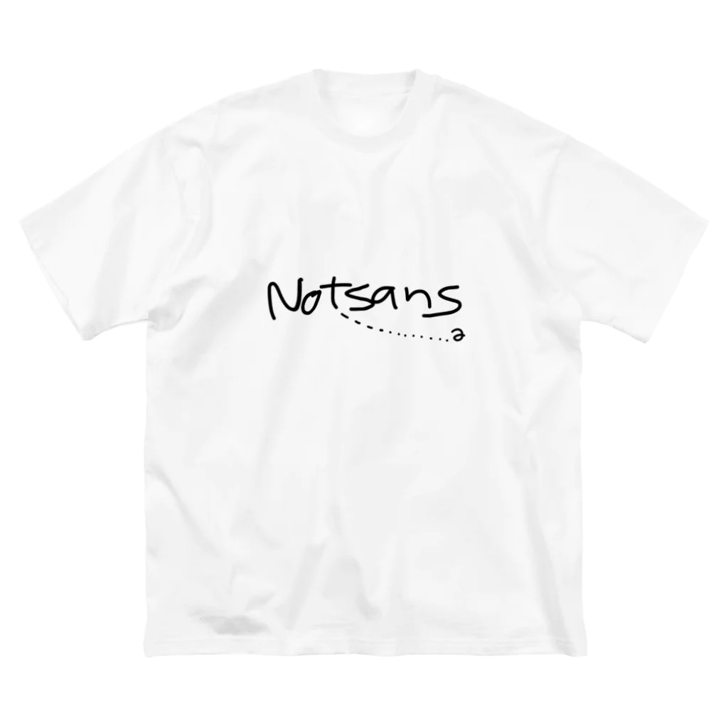 magnoliaのお店(変、シュール、自由)のNotosans Tシャツ Big T-Shirt