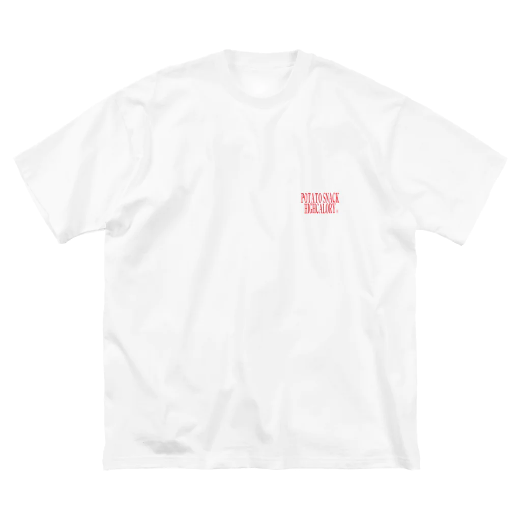 POTATO SNACK HIGHCALORYのS/S PSHC Logo T ビッグシルエットTシャツ