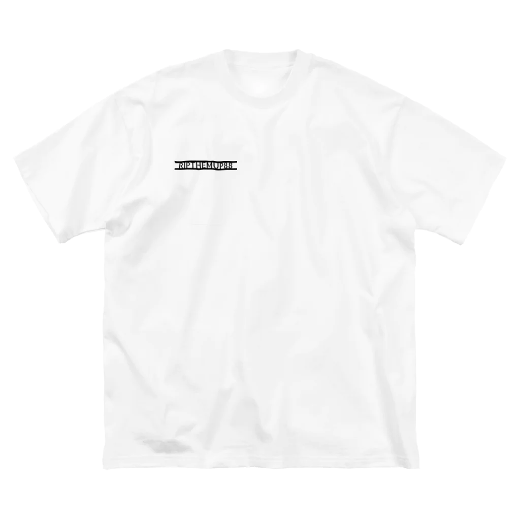 NO　FACEのリペマTシャツ ビッグシルエットTシャツ