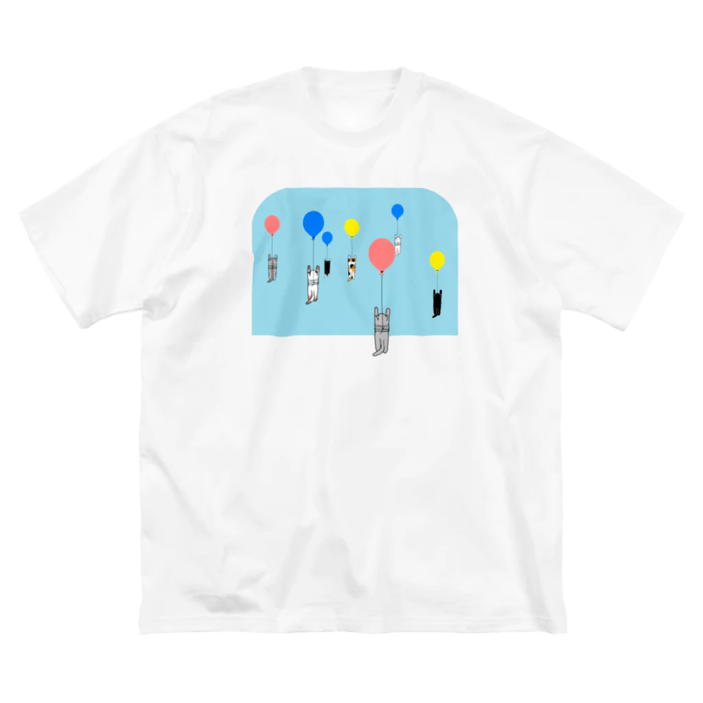 SU-KUのベタですみません。風船 ビッグシルエットTシャツ