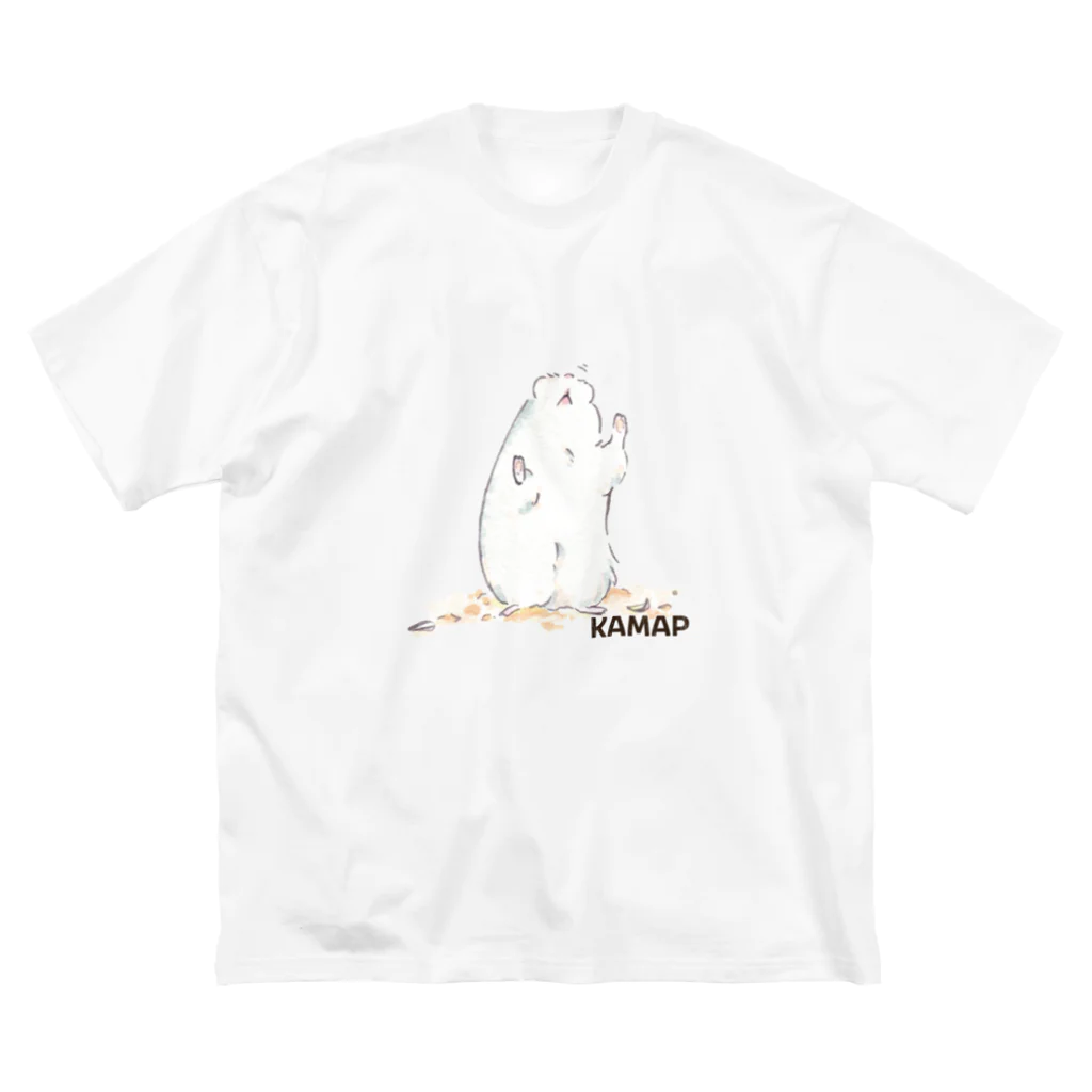 KAMAP ＆ Ricaの【KAMAP】すんすんジャンガリアン Big T-Shirt