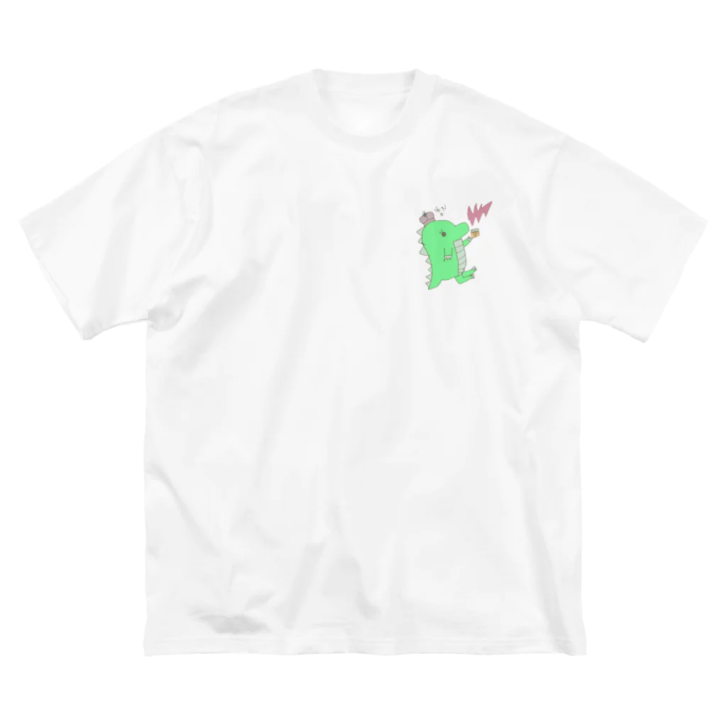 成瀬's SHOPの恐竜のきぃくん Big T-Shirt