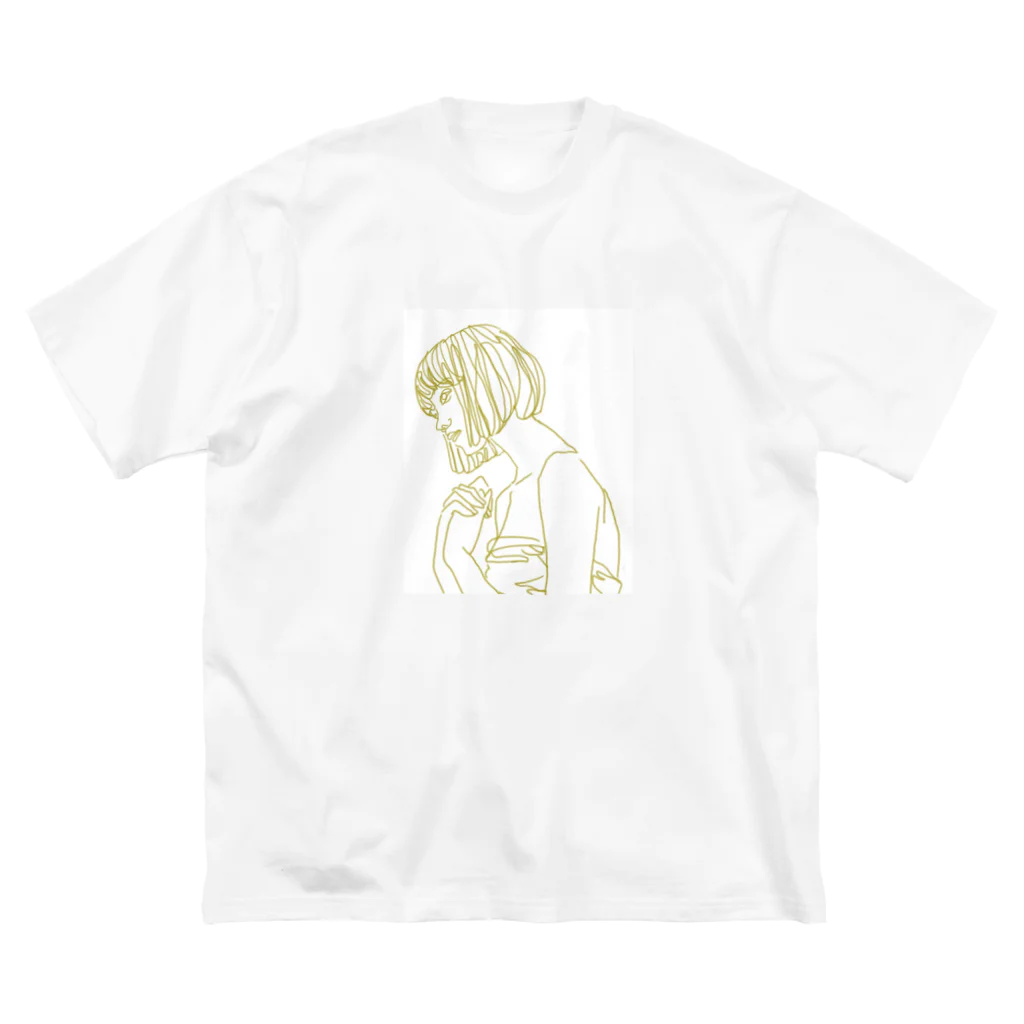 🧩ぇるもぁ_Gの恋する乙女。 ビッグシルエットTシャツ