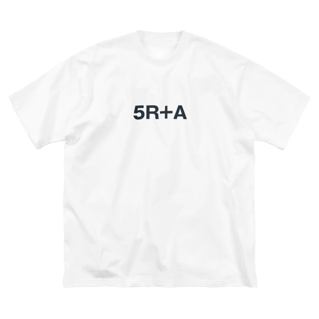 be Lazy の5R+A ビッグシルエットTシャツ