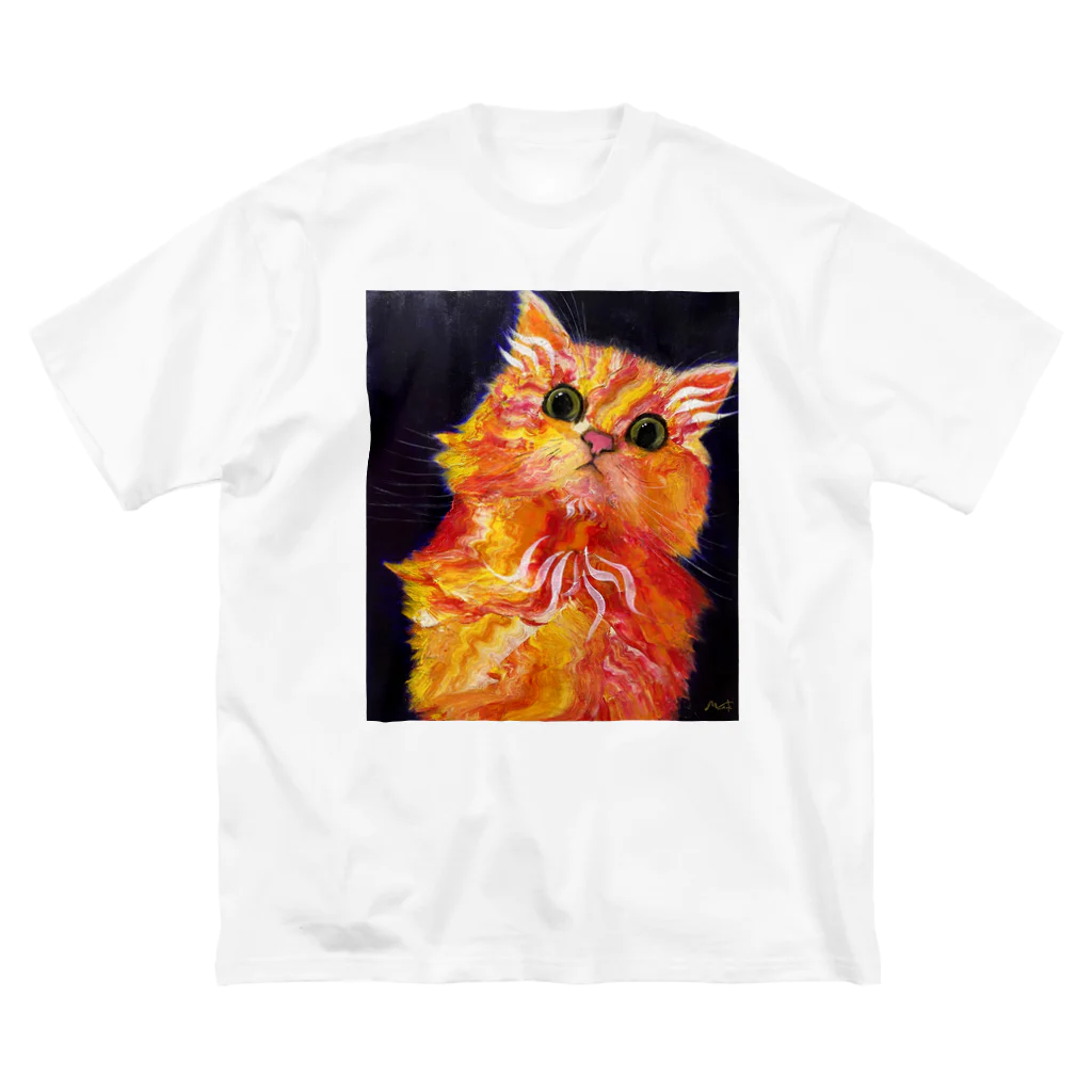 Ange Fleur （アンジュフルール）のSunstone Cat（サンストーン キャット） ビッグシルエットTシャツ