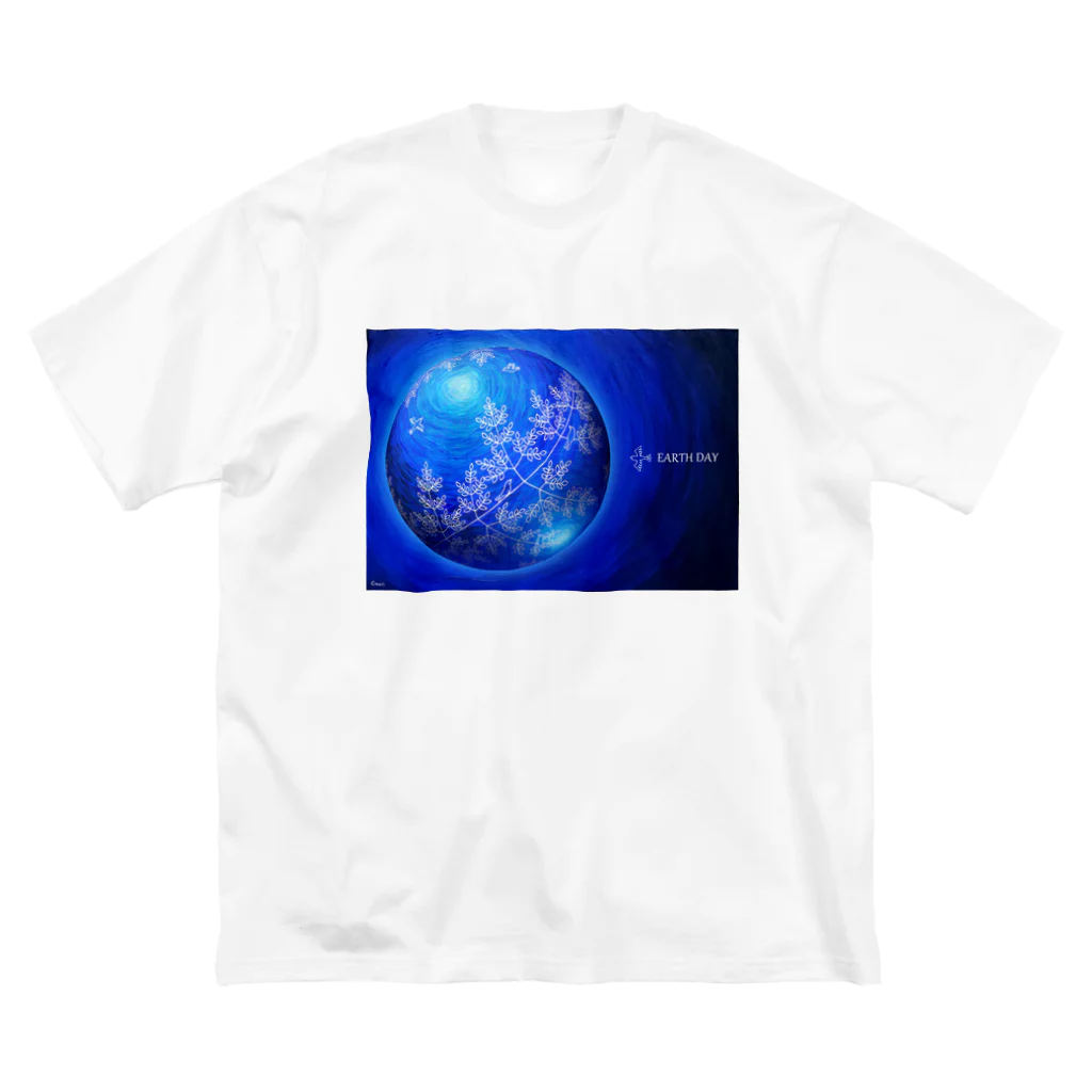 Caoli design shopのEARTH DAY ビッグシルエットTシャツ