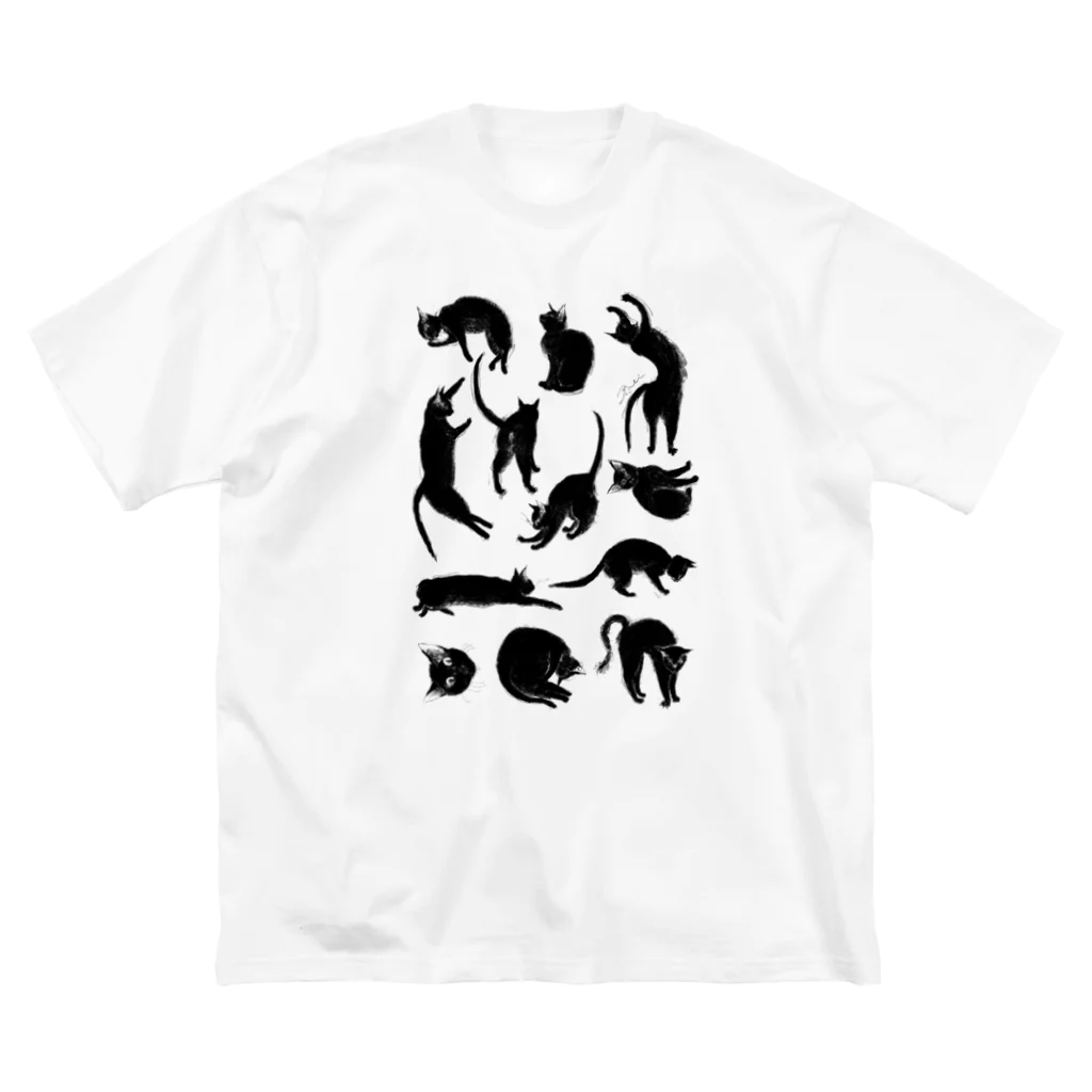 くらはしれいの黒猫トト Big T-Shirt