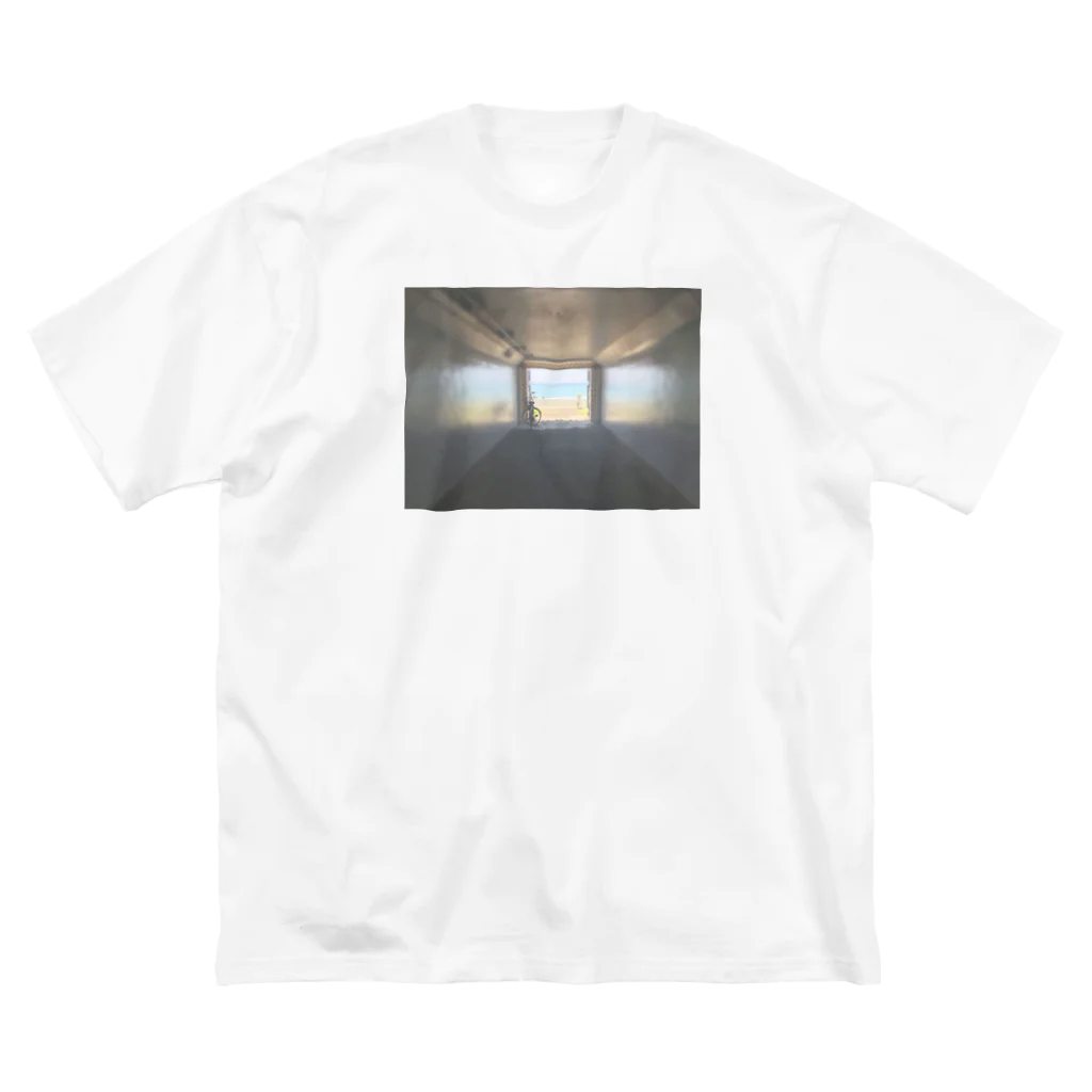 akane_art（茜音工房）の癒しの風景（海への入口） ビッグシルエットTシャツ