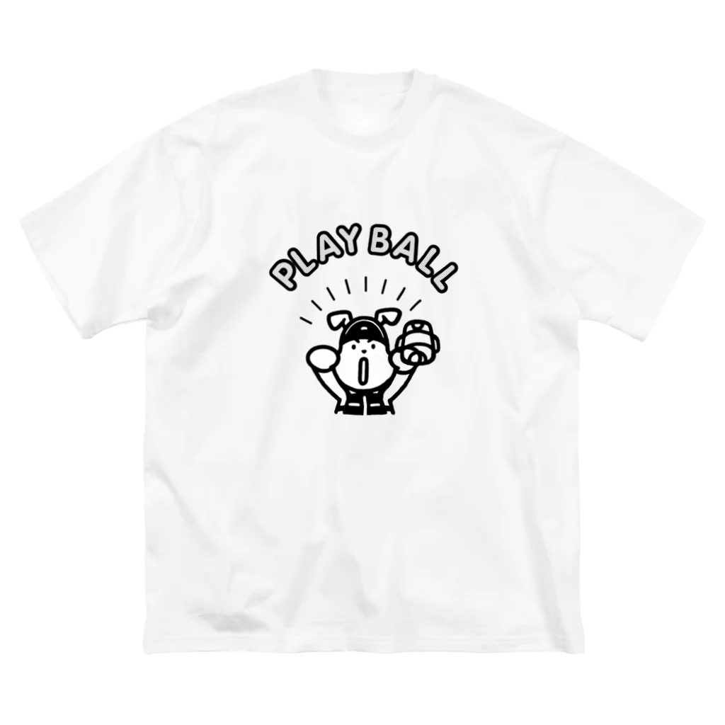 つまようじSHOPのPLAY BALL ビッグシルエットTシャツ