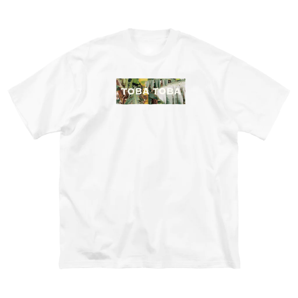 TOBA TOBA COLAのBANANA LEAF TOBA TOBA COLA ビッグシルエットTシャツ