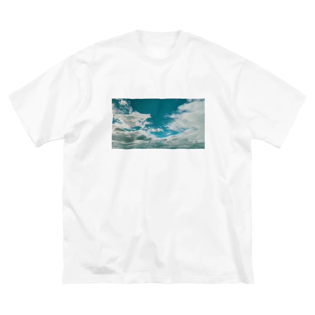 Haunted LabのClouds 雲 ビッグシルエットTシャツ