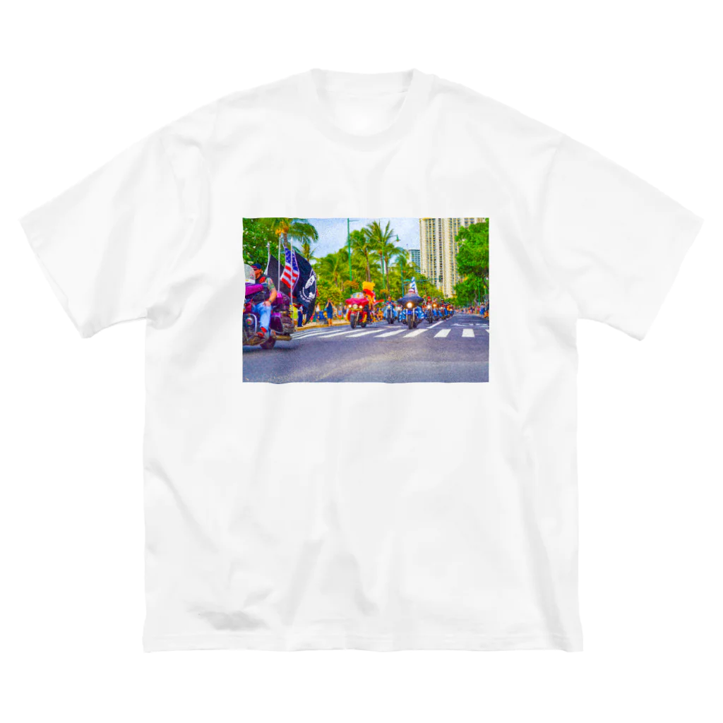 アロハスタイルハワイのトイラン（02Fプリント） Big T-Shirt