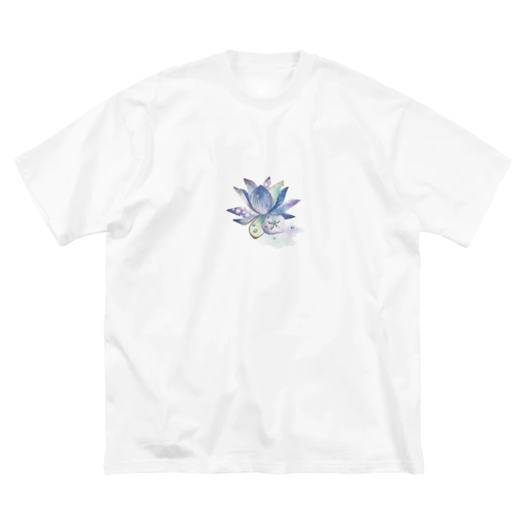 華涙(haru)goodsの飾り花 Big T-Shirt