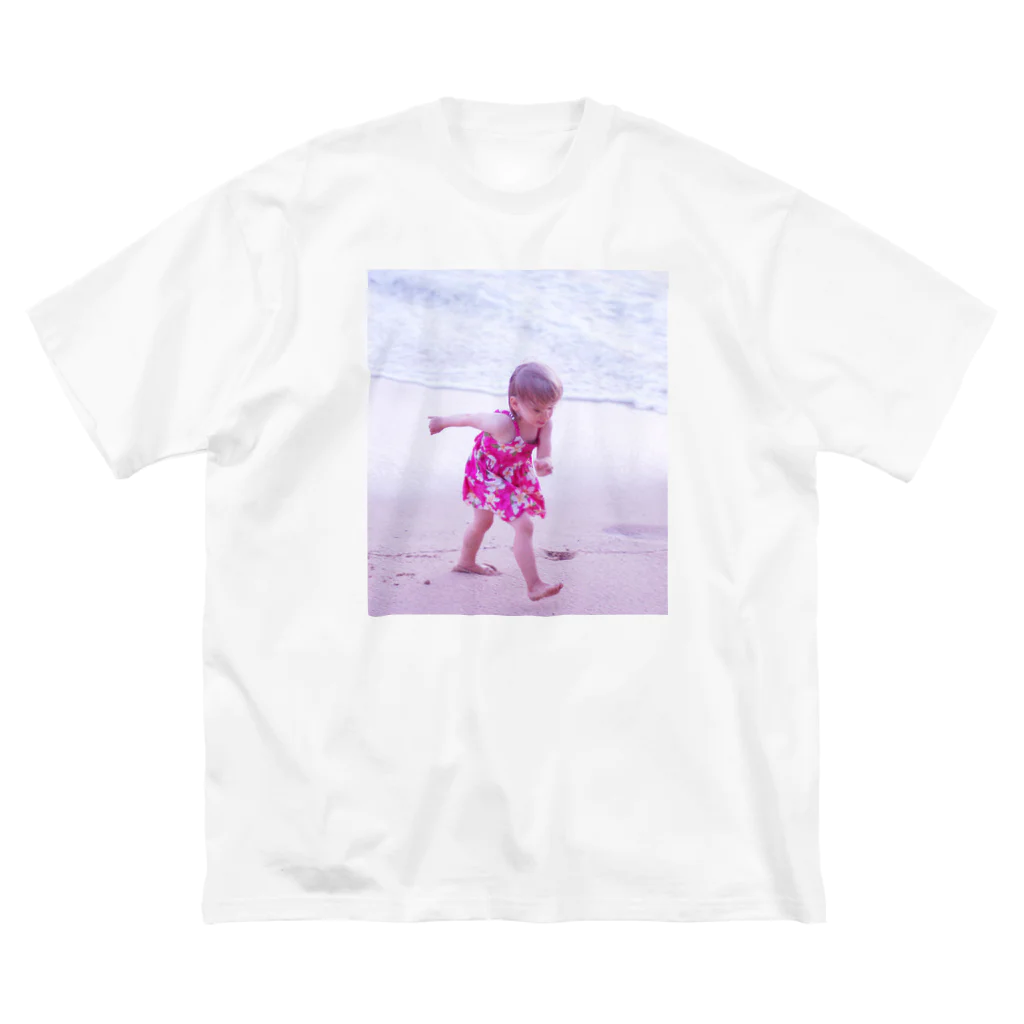 aoitravelのハワイの女の子 Big T-Shirt