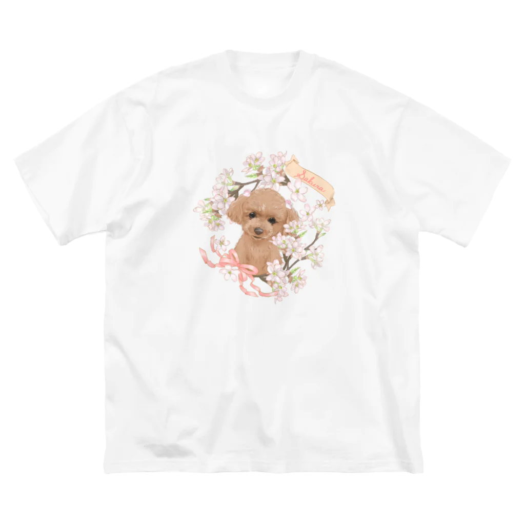 ermineのさくらちゃん🌸BU ビッグシルエットTシャツ