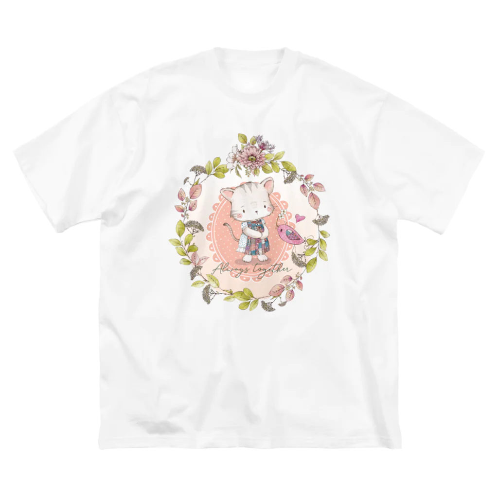 Design Studio Fruit JamのAlways Together ビッグシルエットTシャツ