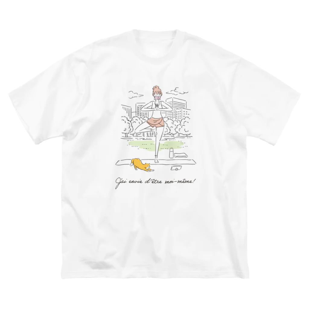 49studio（Four Nine Studio）の「なりたい自分になる！」ヨガ編 No.3 Big T-Shirt