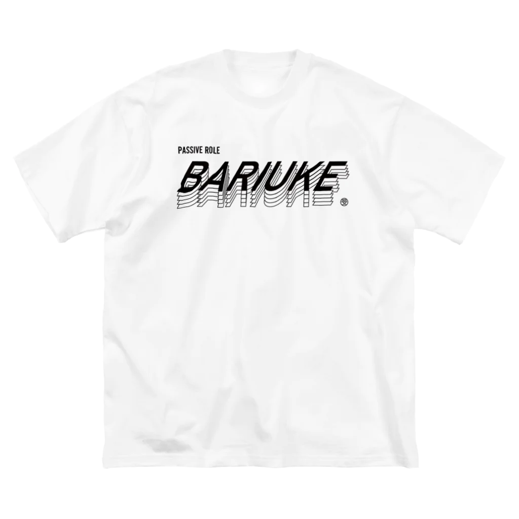 FUCK OFF TOKYOのBARIUKE（バリウケ）黒文字 ビッグシルエットTシャツ