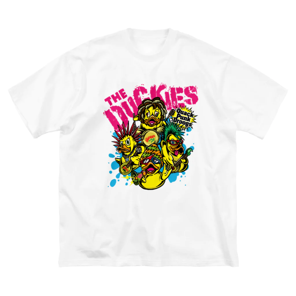 SAUNA ZOMBIESのTHE DUCKIES - Quack Punk Droogs - T ビッグシルエットTシャツ