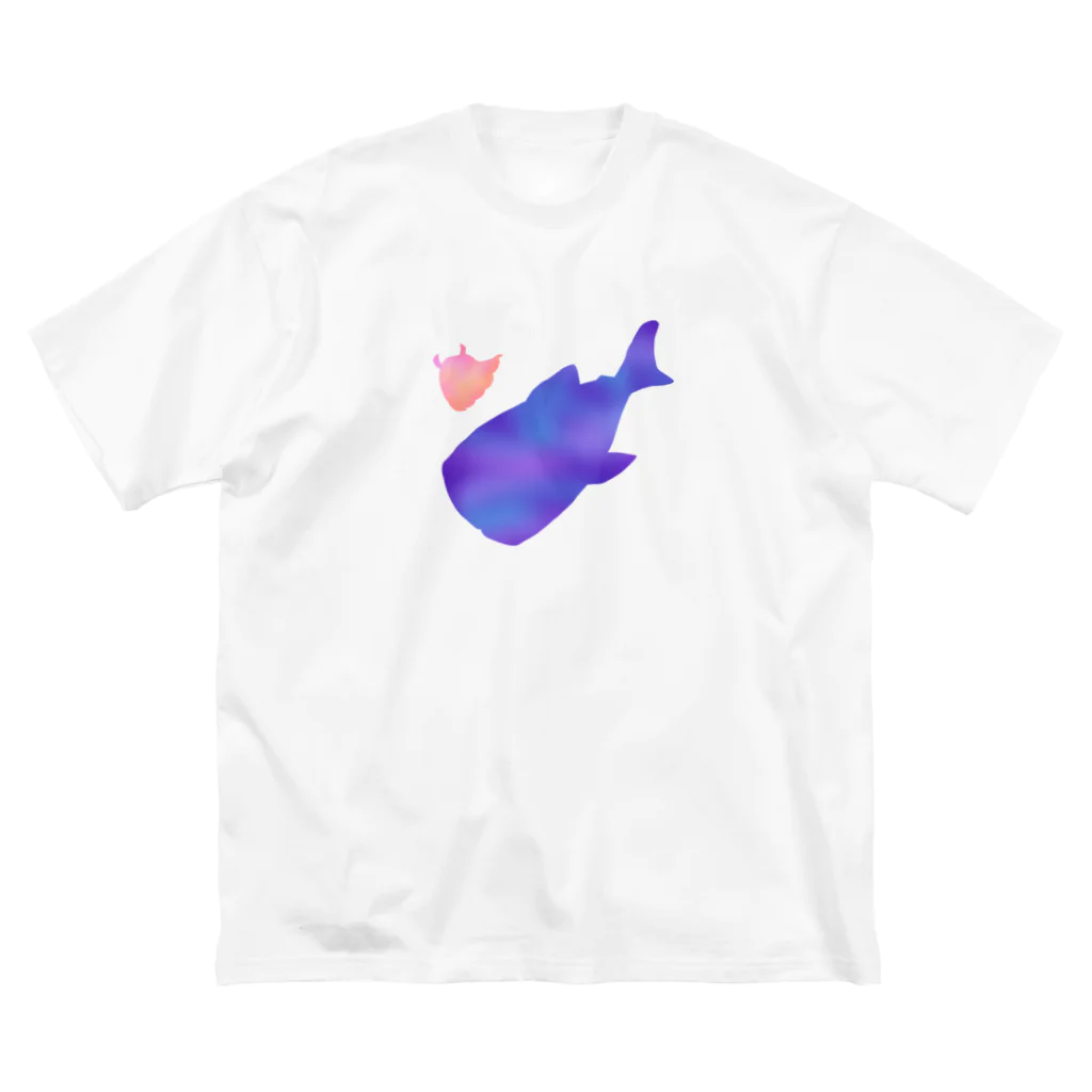 リリラレのハリスパ🛁シルエットバブル ビッグシルエットTシャツ