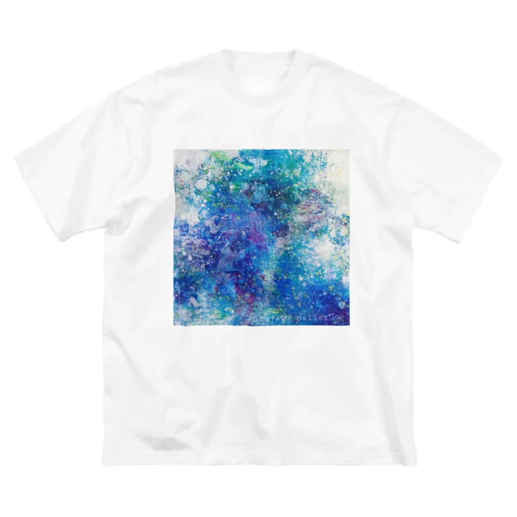 iro+ato paletteの藍-lán- ビッグシルエットTシャツ