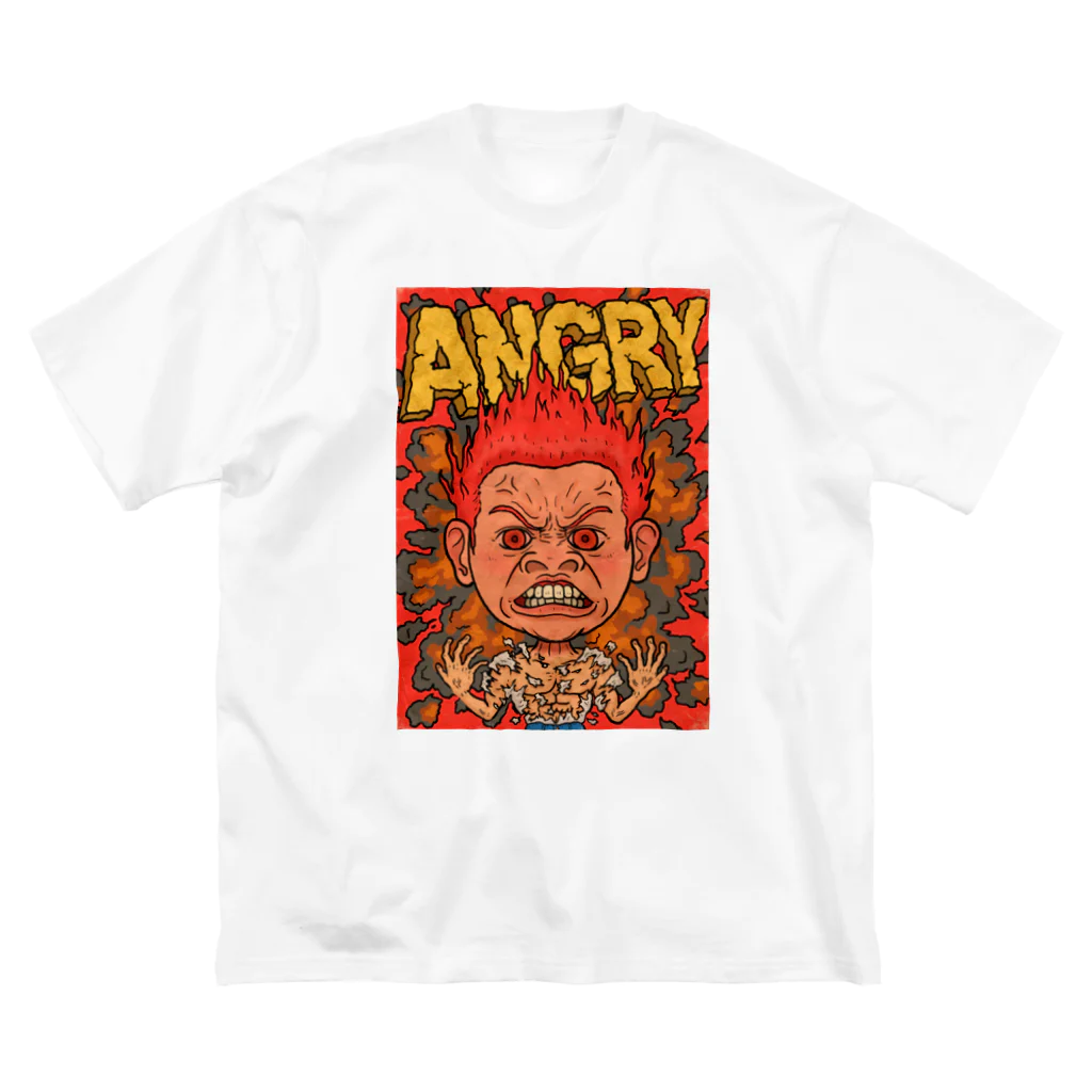 taisheeのANGRY ビッグシルエットTシャツ