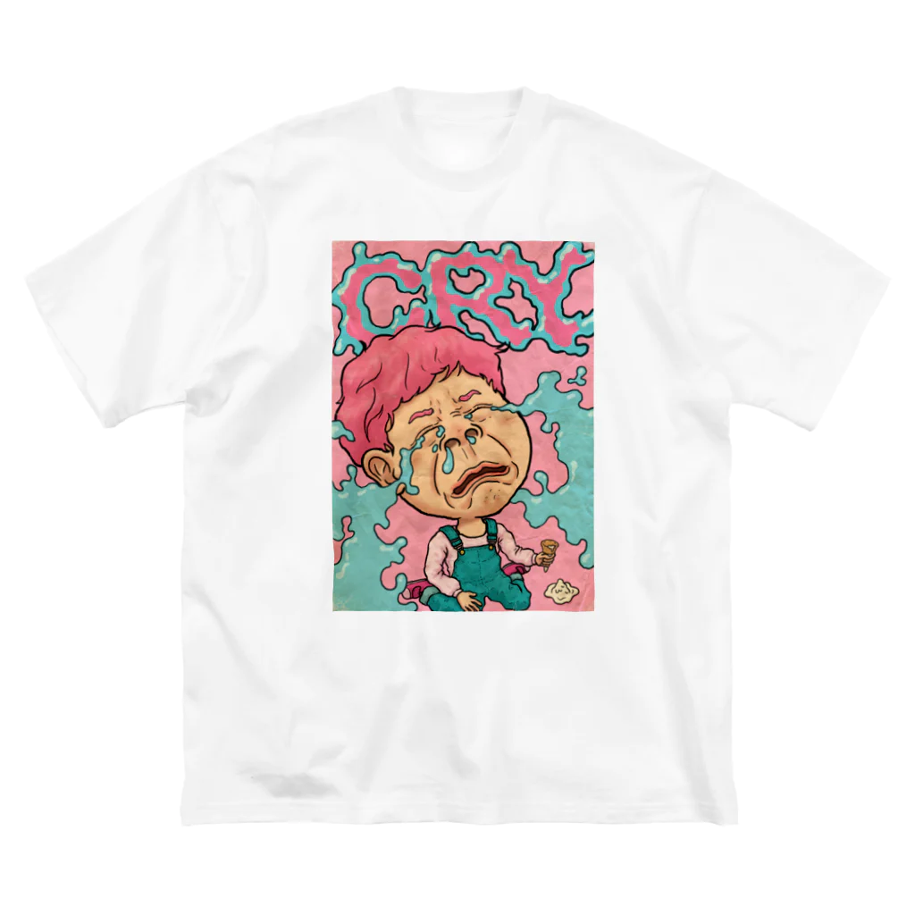 taisheeのCRY ビッグシルエットTシャツ