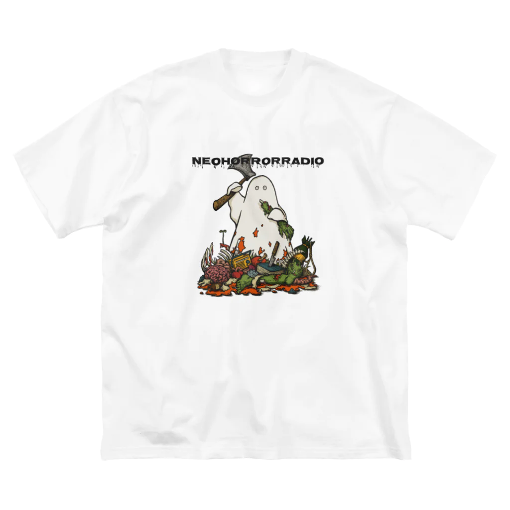 NeoHorrorStoreのネオホラくん 루즈핏 티셔츠