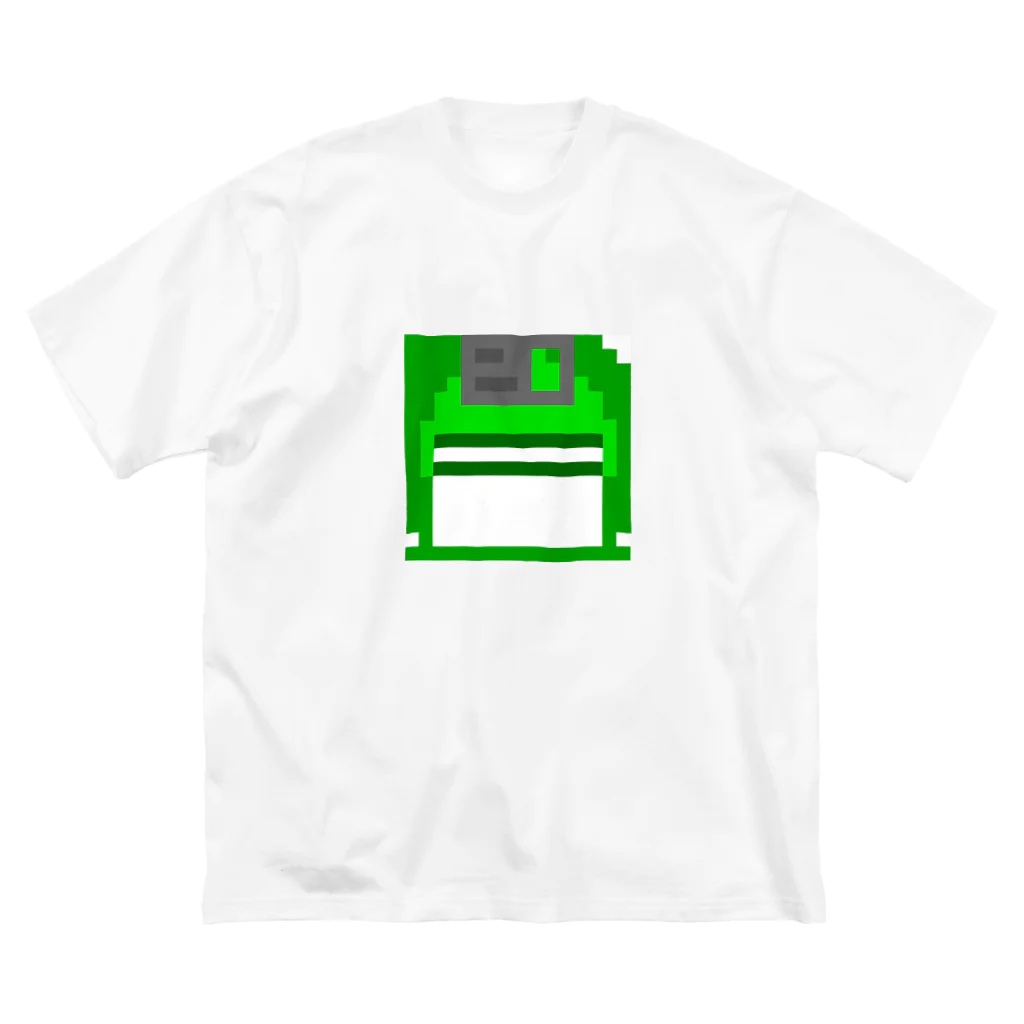 なの12400fのGreen Floppy ビッグシルエットTシャツ