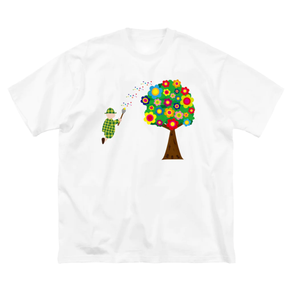 Mille-Feuille(ミルフィーユ）ファッション館のフラワーフェアリー(Flower fairy） Big T-Shirt