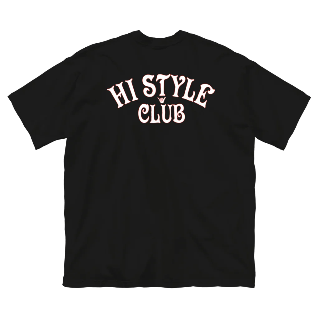 ハワイスタイルクラブの〔Back Print〕 HI STYLE CLUB ビッグシルエットTシャツ