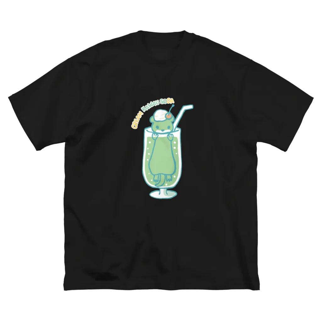 あずき缶のクリームカワウソーダ Big T-Shirt