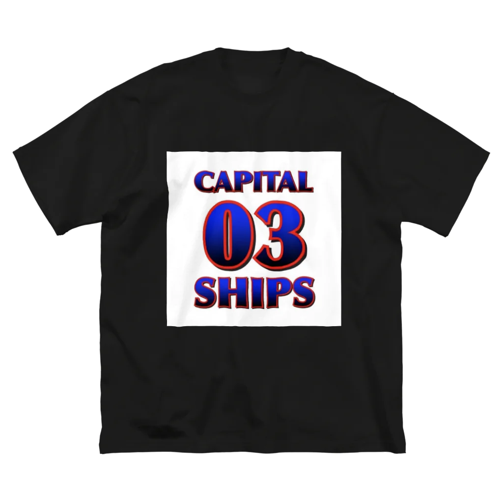 CAPITAL_03_SHIPSの03ロゴ ビッグシルエットTシャツ