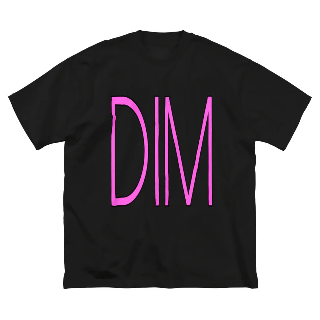 DIMADARA BY VULGAR CIRCUSのDIM_A_DARA PINK/DB_29 ビッグシルエットTシャツ