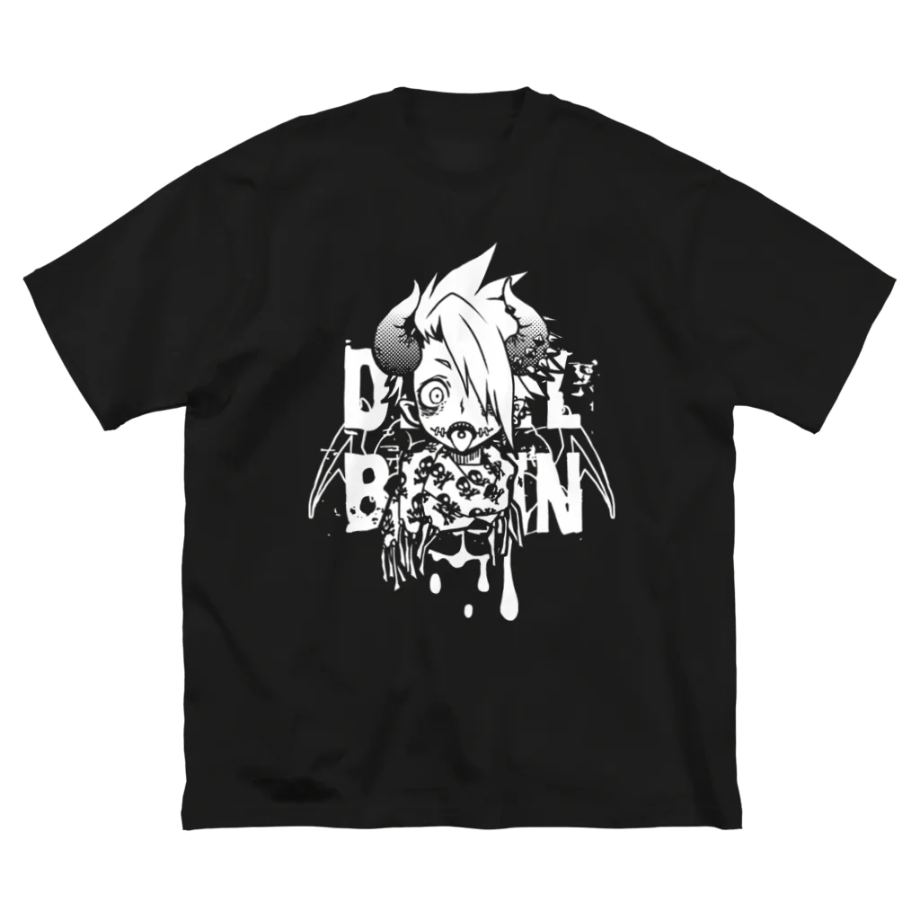 デヴィルブレイン通販部SUZURI店のDEVILBRAIN ビッグシルエットTシャツ