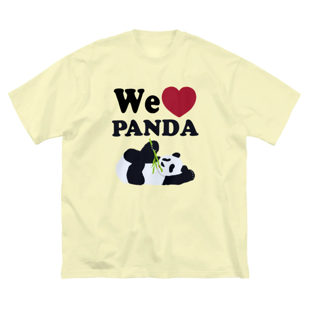 キッズモード某のwe love パンダ ビッグシルエットTシャツ